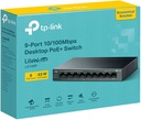 LS109P TP-LINK 9-PORT 10/100MBPS  SWITCH WITH 8-PORT POE+