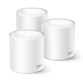 DECO X60 TP-LINK  AX5400  SYSTÈME MESH WIFI 6 DE 3 GIGABIT (3-PACK)