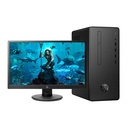 2T8E5ES#BH4  HP 300 G6 MT i3-10100 8 GB 256 SSD + Ecran HP V22v 21.5"